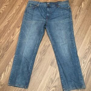 G H Bass Jeans Men's 40 x 30 Camden Straight Leg Dark Wash Denim Pants New